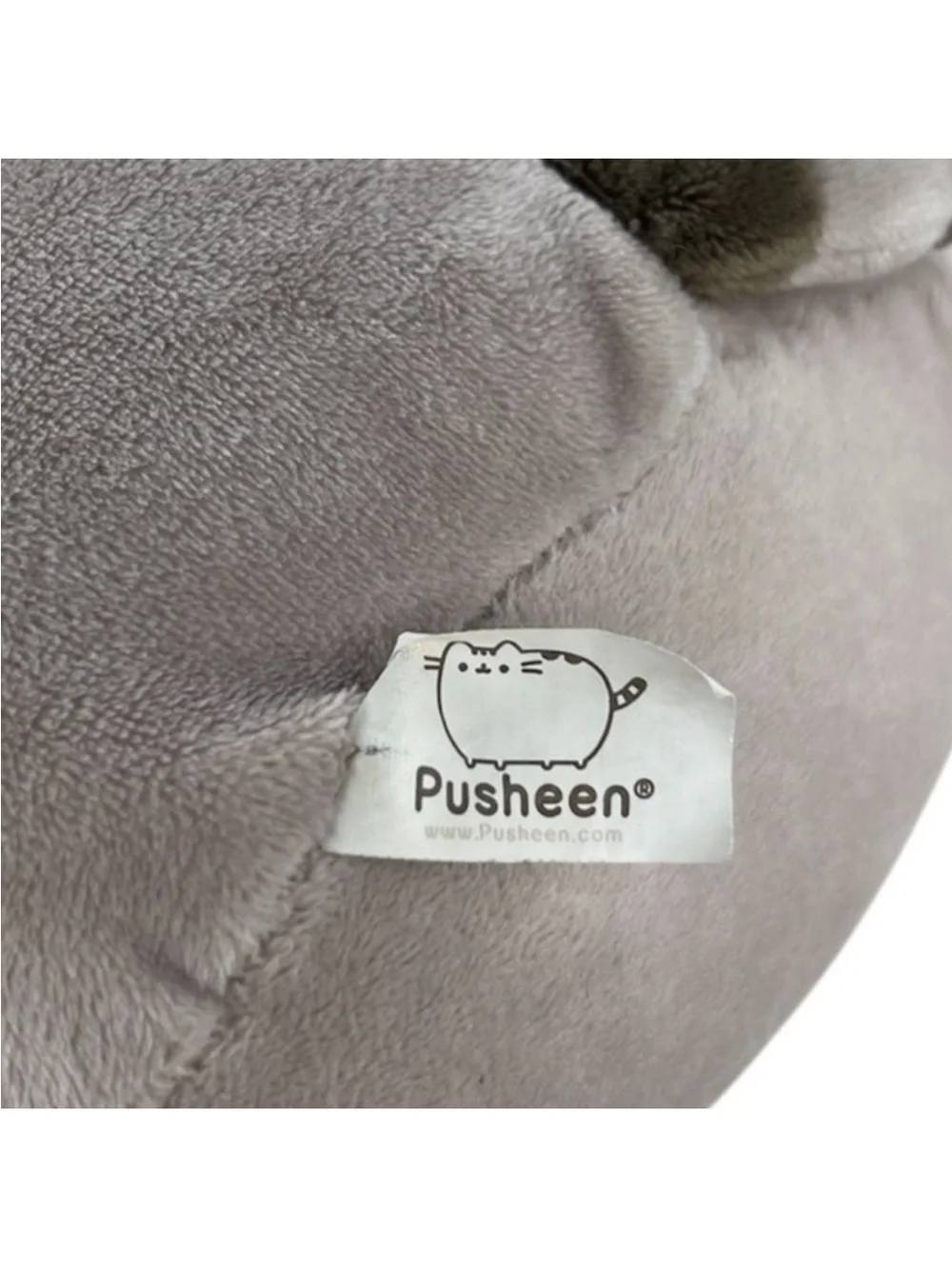 Pusheen Plush Toy Cat Holding a Donut Pusheen plushie